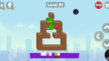 Snake Puzzle: Slither to Eat Level 51-60