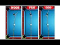 8ballpool NOOB vs PRO vs HACKER