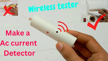 Make a Wireless AC current Detector || AC current tester ||