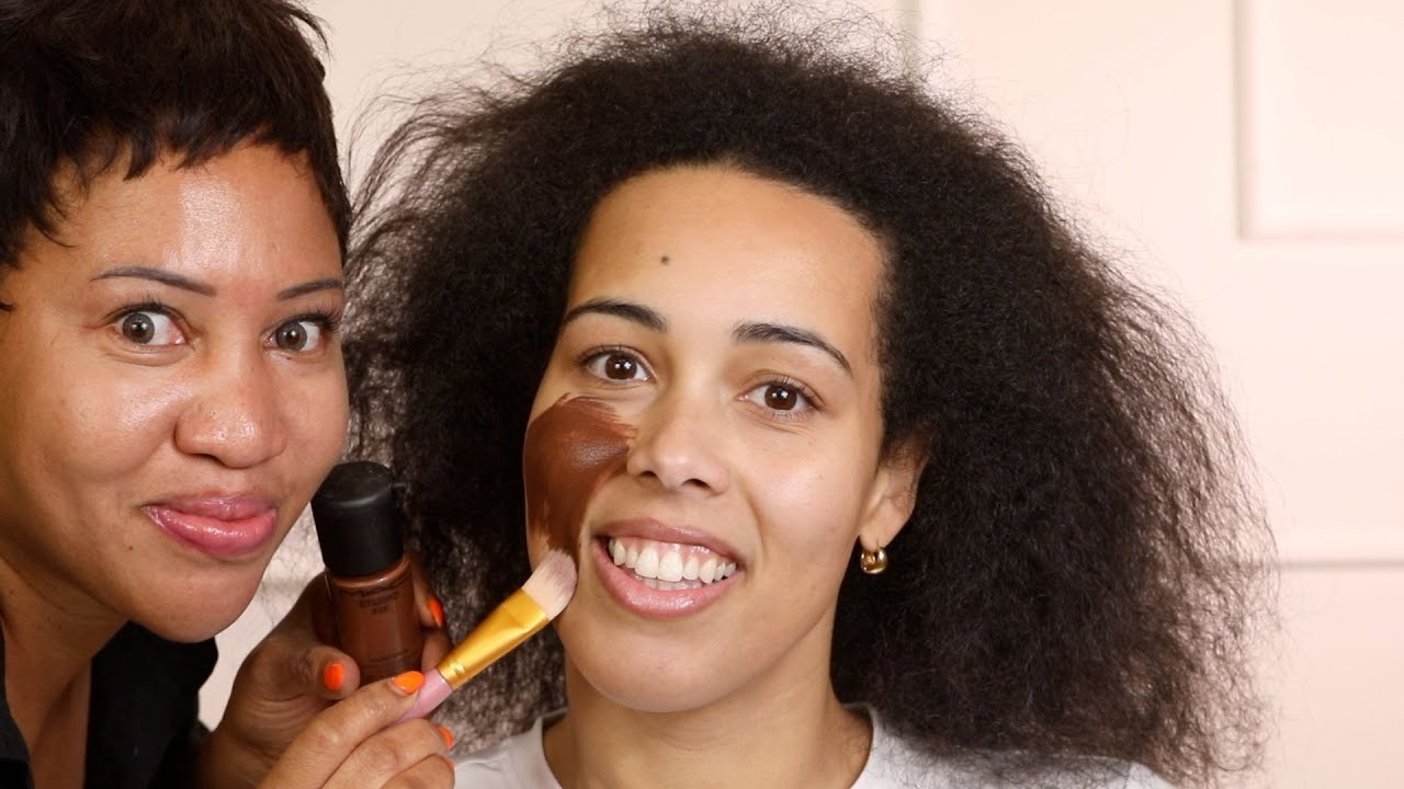 VIRAL VIDEO 👆LIGHT SKIN MAKEUP & SEW IN WEAVE TRANSFORMATION👆MUST WATCH⬆️ YOUTUBE MAKEUP TUTORIAL 😱