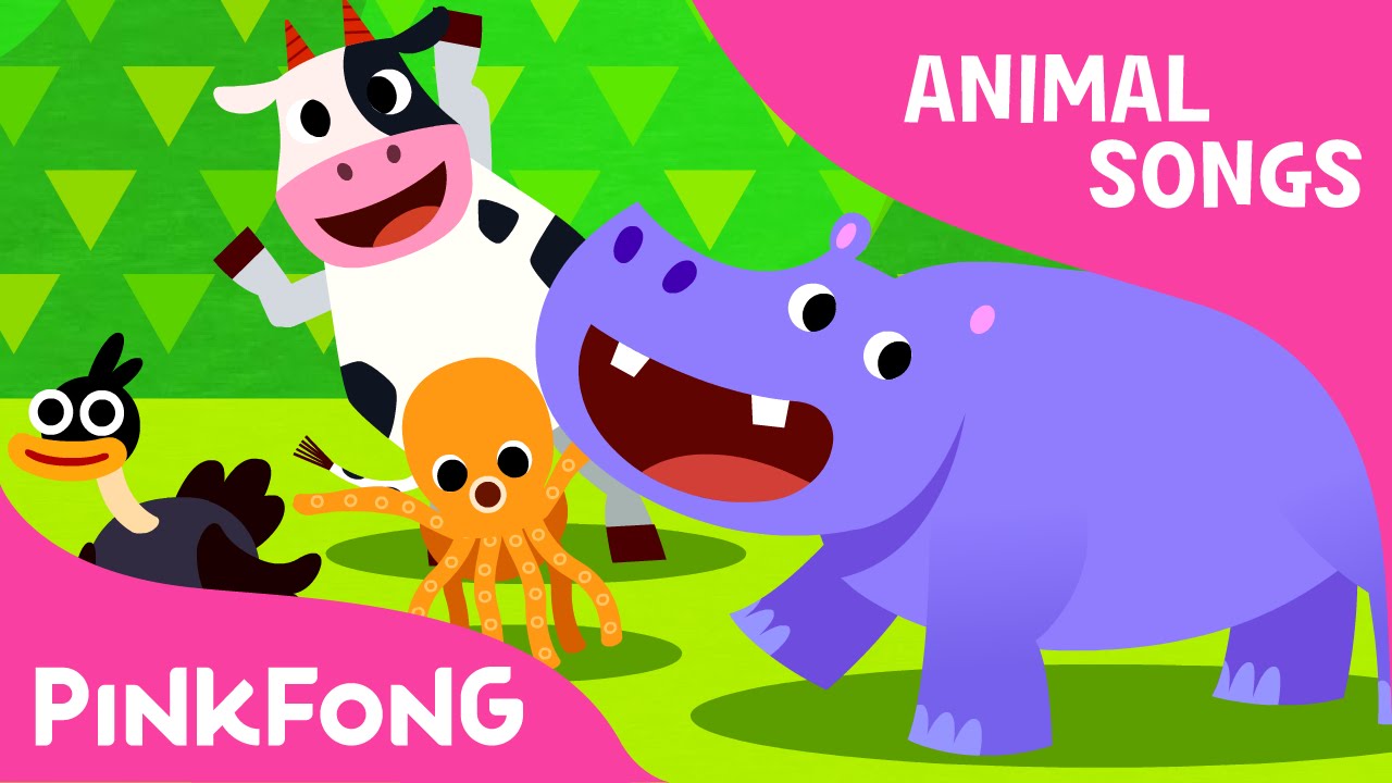 Animal Action | Animal Songs | PINKFONG Songs for Children - YouTube
