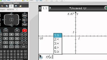 TI-Nspire CX Mini-Tutorial: Graphing Inequalities