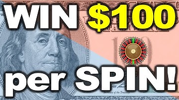 LIKE PRINTING MONEY! WIN $100 PER SPIN! 