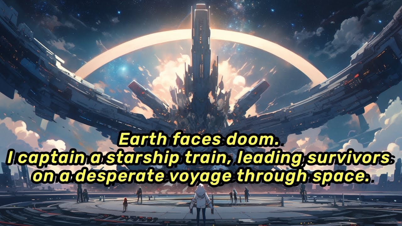Earth faces doom. I captain a starship train, leading survivors on a desperate voyage through space.