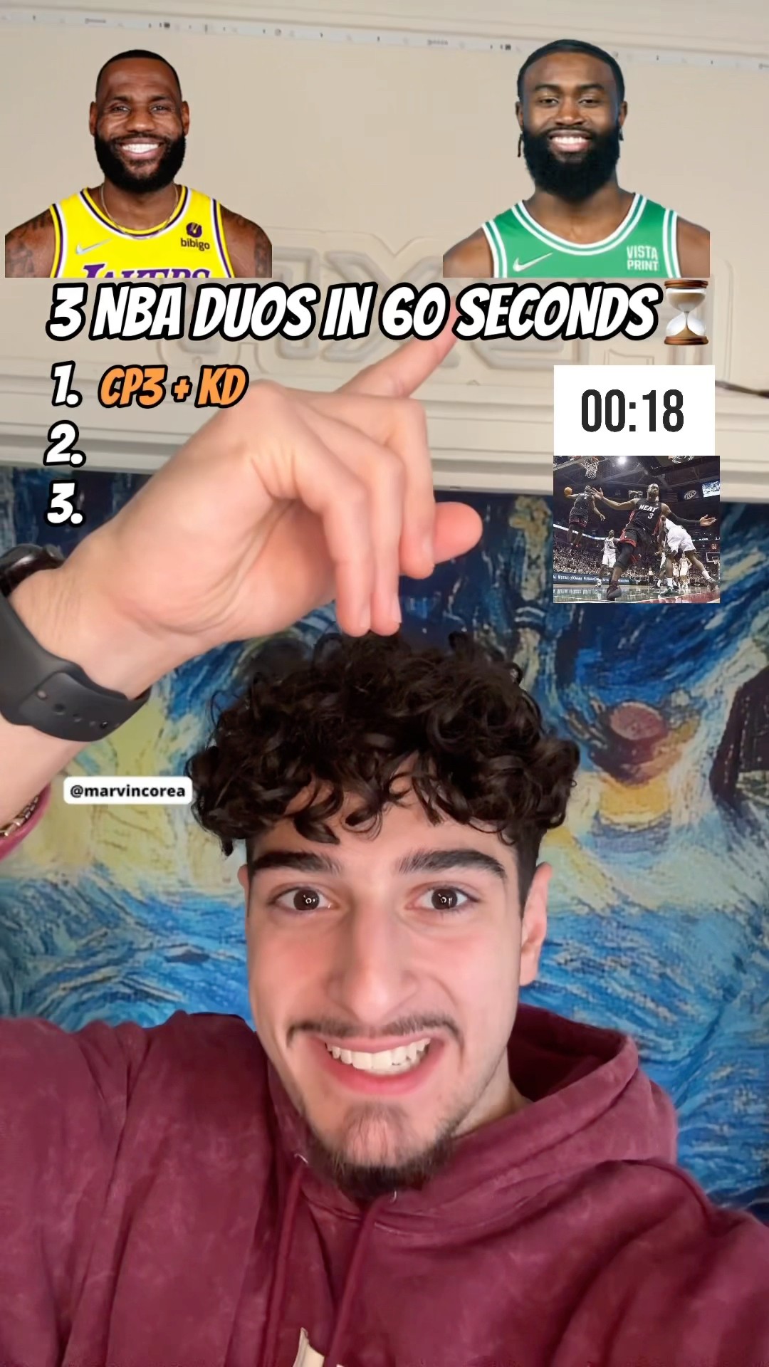 3 ICONIC NBA DUOS IN 60 SECONDS⏳ #nba #lebron #jokic #kyrieirving #kd #anthonydavis #fexr