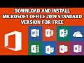 How to download microsoft office 2019  install ms office for pc