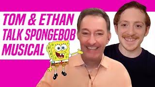 SpongeBob Stars Tom Kenny and Ethan Slater Talk New SpongeBob Musical: Live on Stage! Resimi