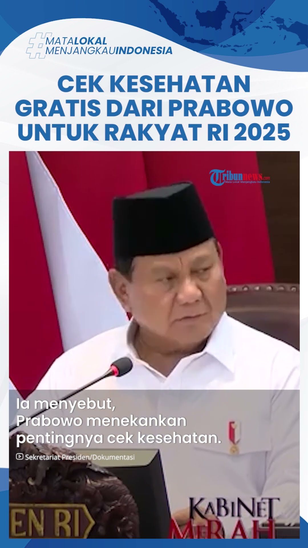 Prabowo Anggarkan Dana Rp 4,7 Triliun untuk Pemeriksaan Kesehatan Gratis bagi Warga yang Ulang Tahun