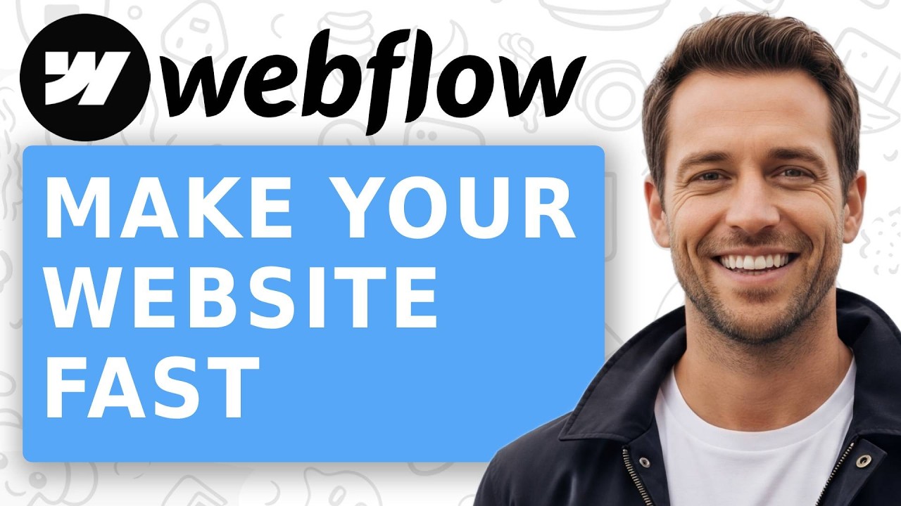 How to make your webflow website super fast - YouTube