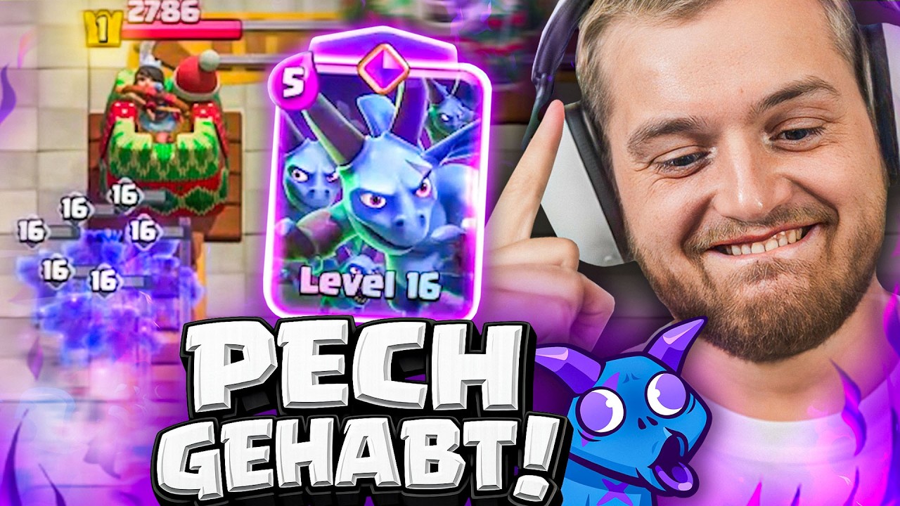 😱😂FRECH hoch 10! - LVL 16 MINION Horde auf LVL 1 Account! | Clash Royale in Asozial!