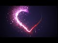 Particles Heart Animation