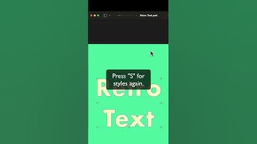 Pixelmator Pro 3 - Retro Effect on Text