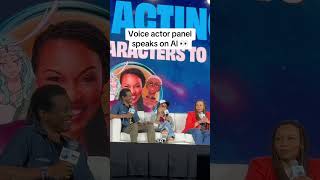Voice Actors at Dream Con Discuss AI #shorts