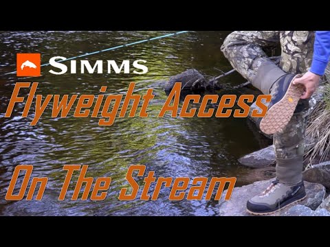 Simms Flyweight Access Wading Boot Review - Field Testing (BFS Fishing)