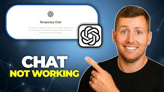 How to fix ChatGPT temporary chat not working Chatgpt Not Working Solved 5 Quick Fixes You Must Try 5 Quick Solutions 2025