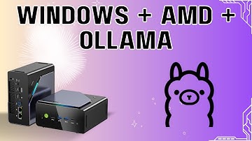 Ollama with AMD support on Windows