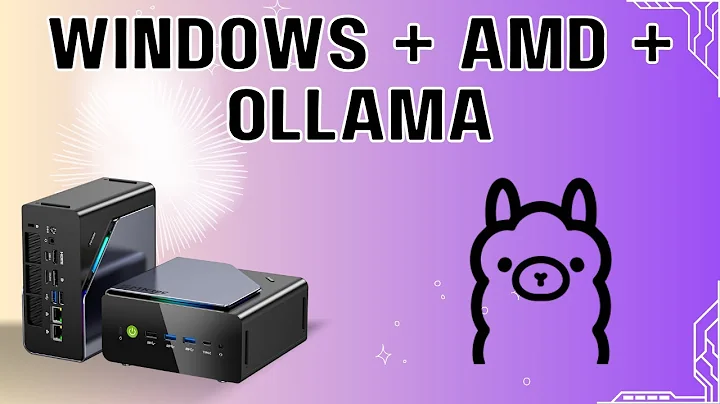Ollama with AMD support on Windows