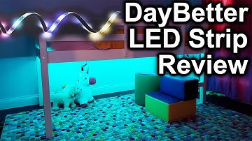 DayBetter Color Changing LED String Light Review, Demo, and Install Guide