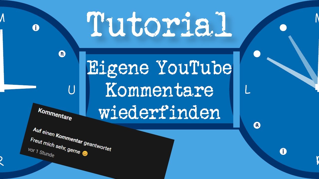 New Update Eigene Kommentare Finden - YouTube Kommentarverlauf | 2020 Deutsch