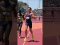 UNDER 13 SECONDS 🔥 Jamal Britt clocks a PB 12.99 in men’s 110m hurdles in Los Angeles