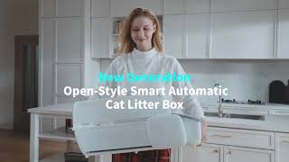 Magicscoop M1 Pro Smart & Automatic Cat Litter Box #magicscoop #smartlitterbox #catlitterbox #cat