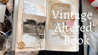 Vintage Style Altered Book