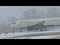 Snowstorms across Northeast cause flight delays and cancellations