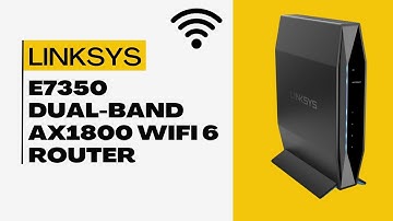 Linksys E7350 Dual Band AX1800 WiFi 6 Router