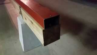 簡単 スケボーレールの作り方 Youtube