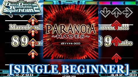 【DDR SN2】 PARANOiA ~HADES~ [SINGLE BEGINNER] 譜面確認＋クラップ
