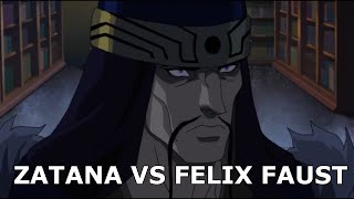 Zatana Constantine Vs Felix Faust Part1 Justice League Dark