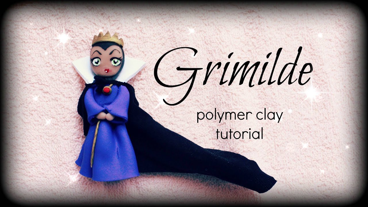Disney Villains ● Grimilde ● Polymer Clay Doll - YouTube