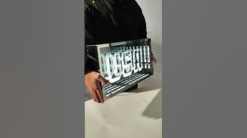 An Infinity Mirror is an optical illusion that creates the appearance of an endless tunnel of light.