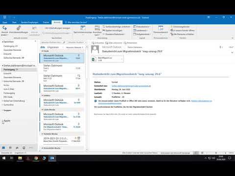 MEG E-Mail - #07 - Outlook 2016 - Email einrichten und wichtige Funktionen