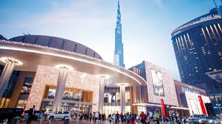 دبي مول مركز  تسوق وترفيه (استقبل أكثر من 80 مليون زائر سنوياً ) 👍