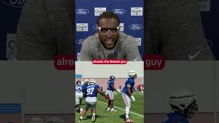 "It's going to be a race to the QB" 😈 #shorts #giants #kayvonthibodeaux #abdulcarter #dexterlawrence