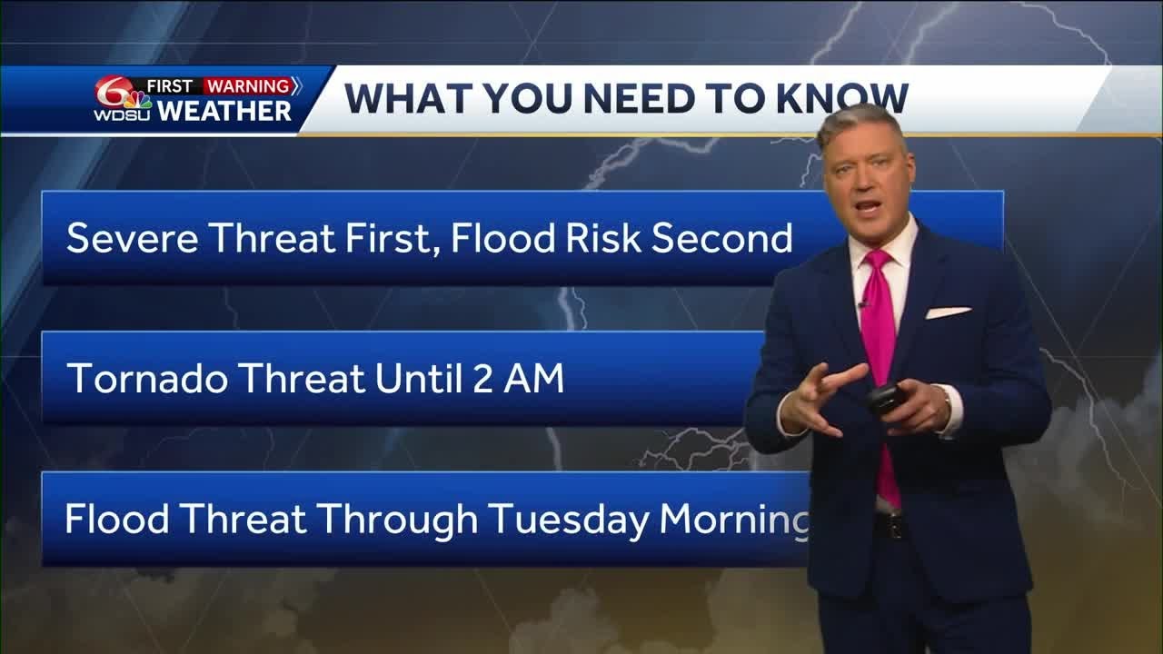 Tracking strong storms, heavy rain, and possible flooding - YouTube