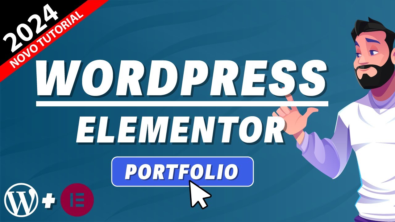 Como Criar um SITE DE PORTFÓLIO com WordPress e Elementor (Rápido e ...