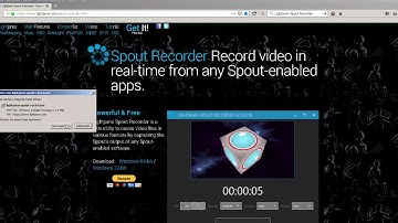 Free Spout Recorder for Windows