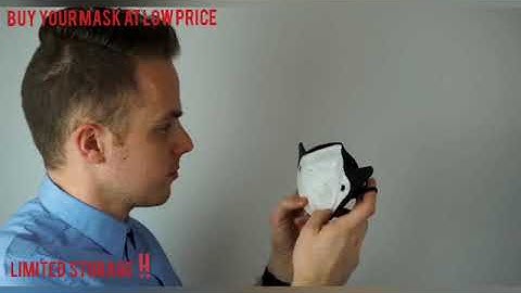 Mask PM2.5 Anti Haze/Anti dust Pollution mouth mask Respirator With Carbon Filter.