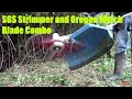 SGS Strimmer and Oregon Mulch Blade Brushcutter