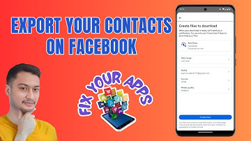 How To Export Your Contacts On Facebook - Step-by-Step Guide (2025)