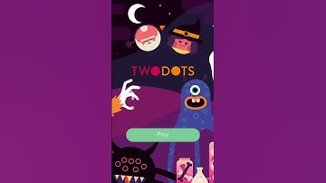 Two Dots Halloween Welcome screen