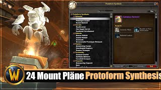 Protoform Synthesis: All 24 Mount Plans