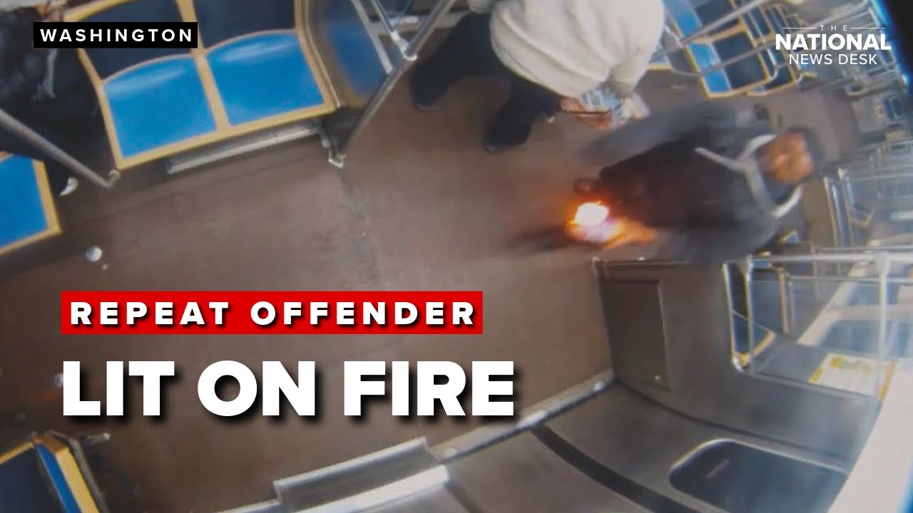 Repeat offender accused of setting a woman on fire on a Chicago train
