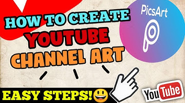 HOW TO CREATE YOUTUBE CHANNEL ART USING MOBILE PHONE IN PICSART | TAGALOG TUTORIAL