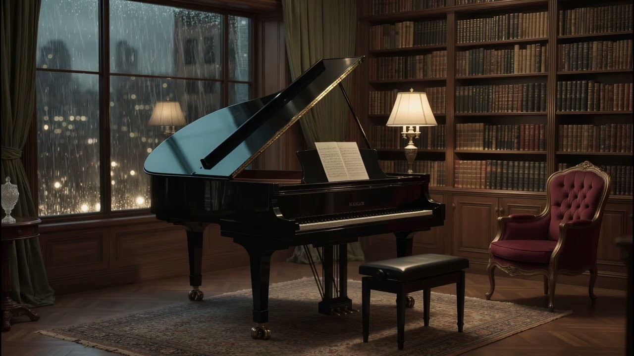 Rainy Day Melancholy 🌧️ Original Modern Classical Piano for Deep Focus & Solitude (3 Hours) 🎹