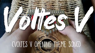 Voltes V (Opening theme song) - EASY kalimba tutorial cover