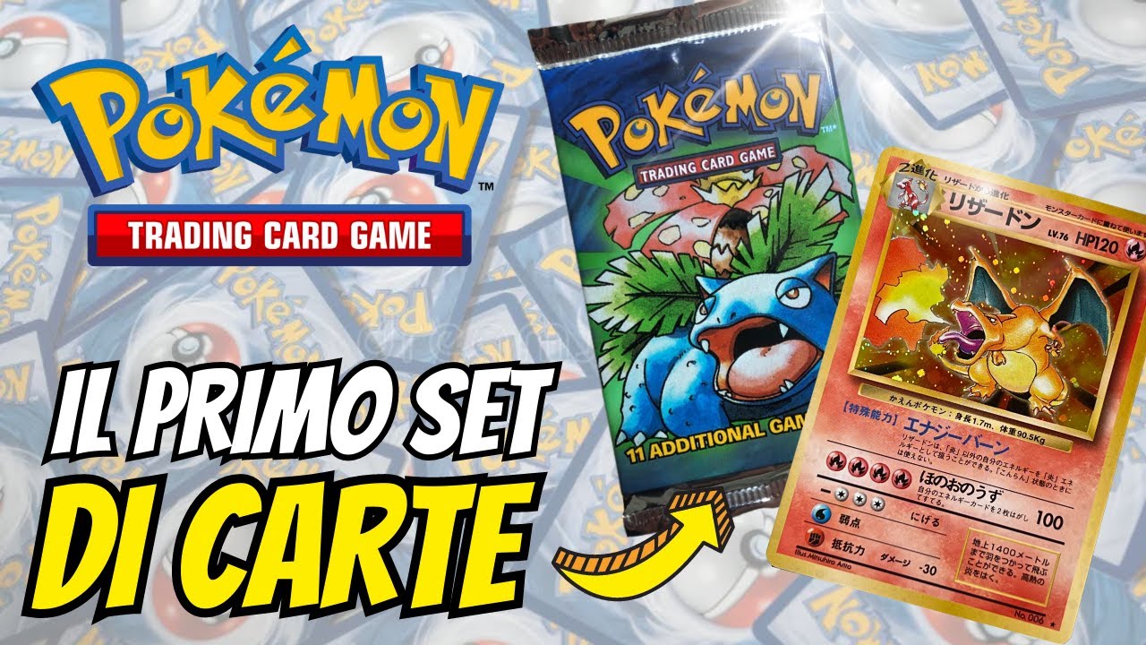 SET BASE - Storia delle Carte Pokemon [Parte 2] - YouTube