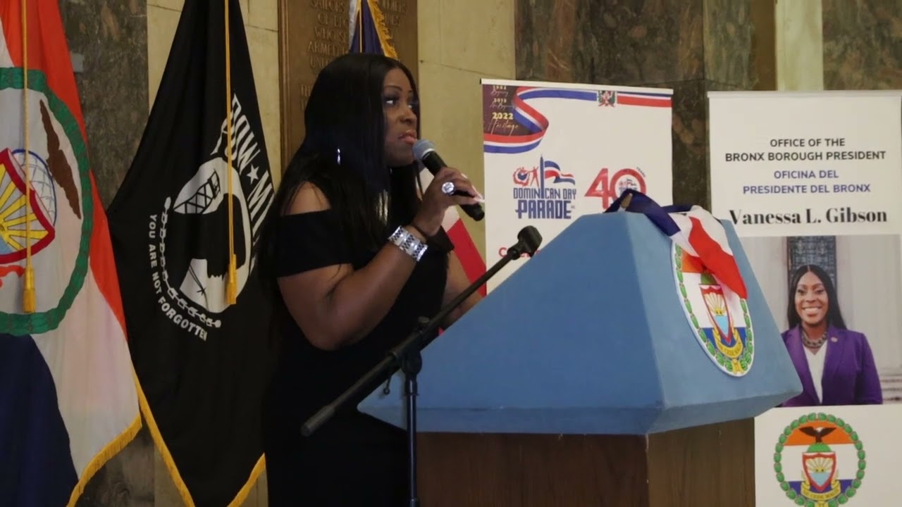 Vanessa Gibson Bronx Borough President 2022 - YouTube